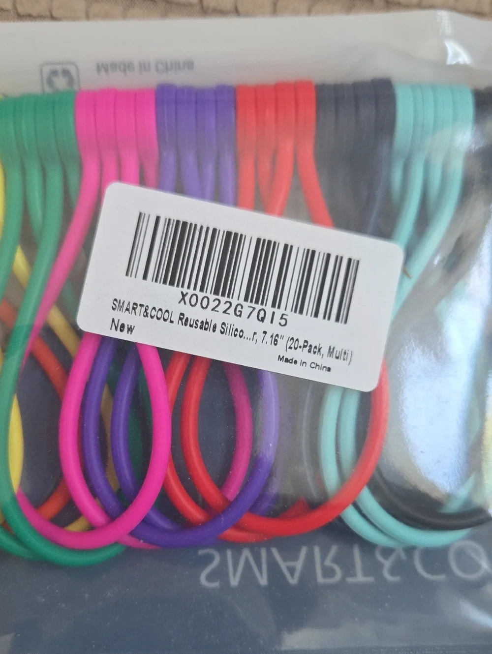 Magnetic Silicone Cable Ties – Multicolor Organizer
